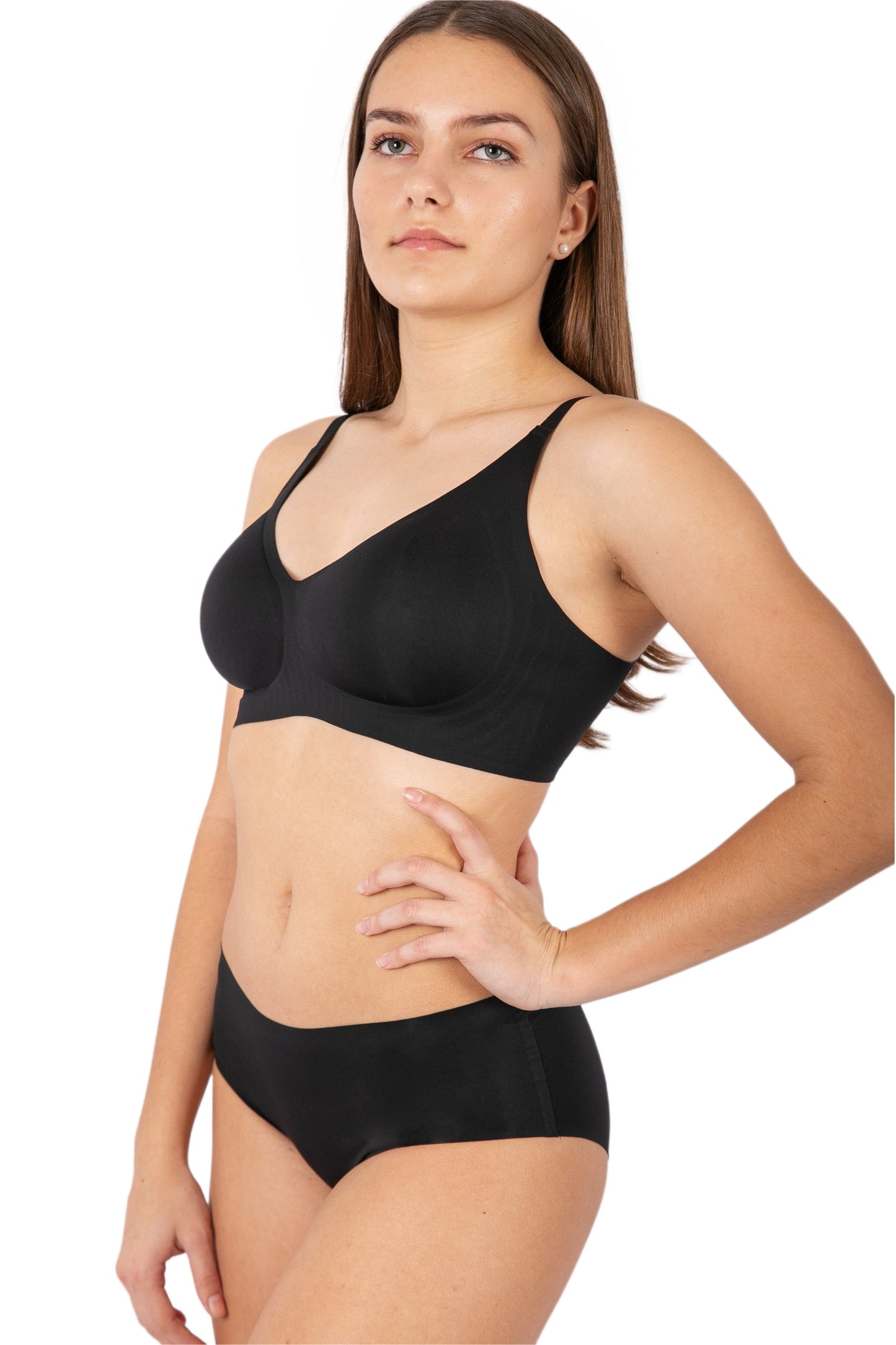 Elegant pink seamless panties from a top underwear manufacturer, designed by a leading sleepwear factory or pajamas manufacturers for everyday comfort.