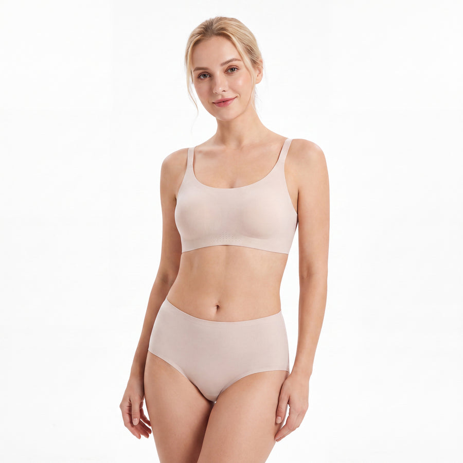 Microfiber Seamless bra&panty