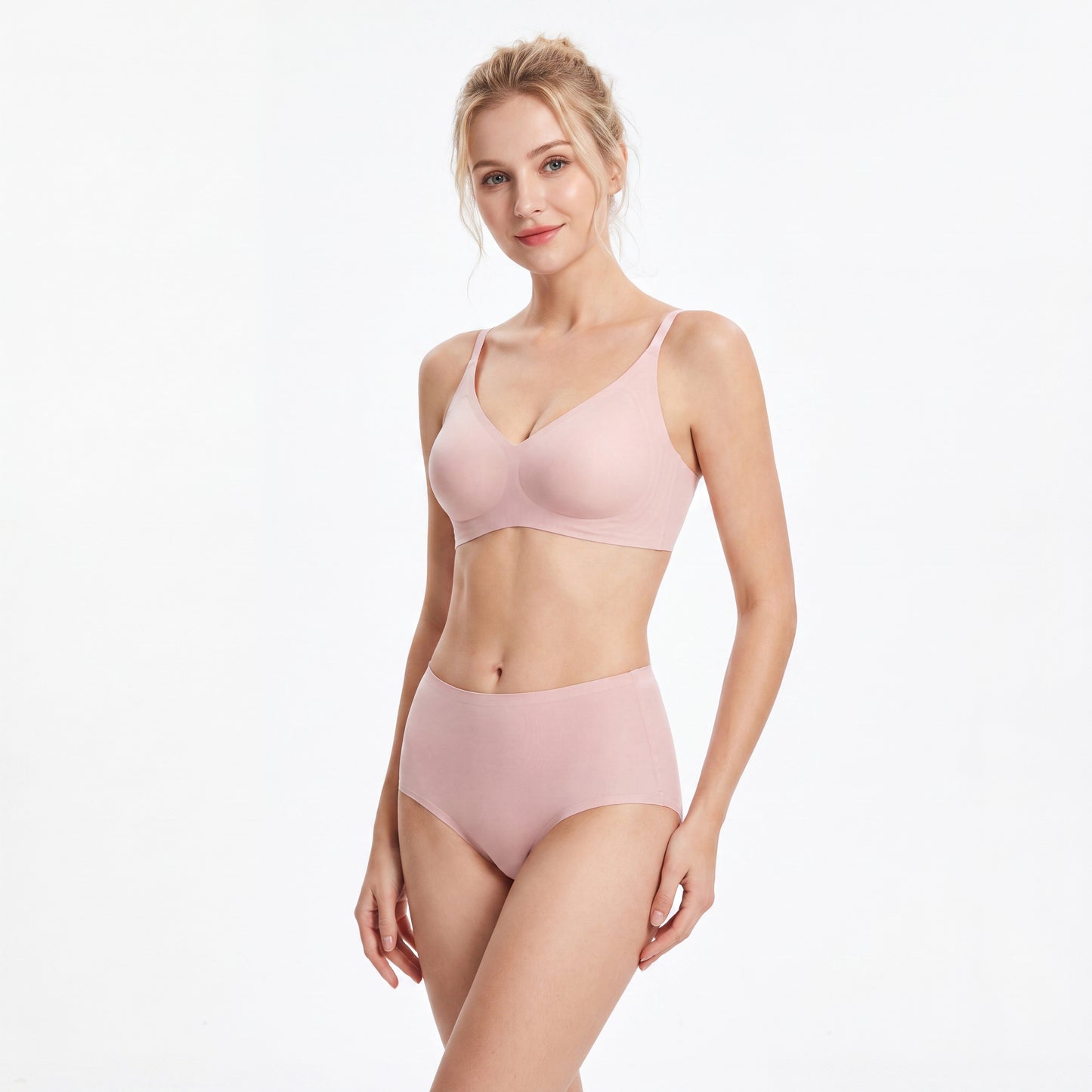 Microfiber Seamless bra&panty