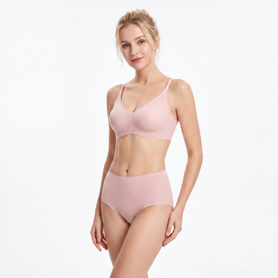 Microfiber Seamless bra&panty