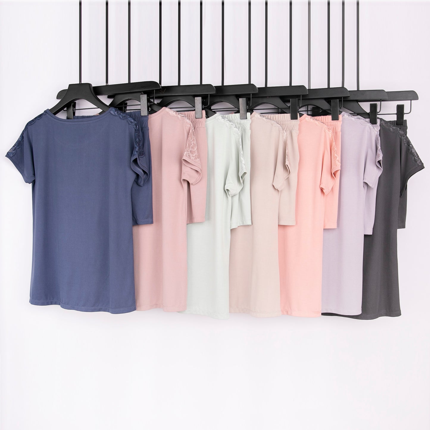 Pajamas Set Women's Short Sleeve 2 Piece Gary PJ Sets